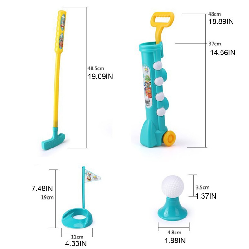 Bộ Đồ Chơi Đánh Gôn Thú Vị Cho Bé