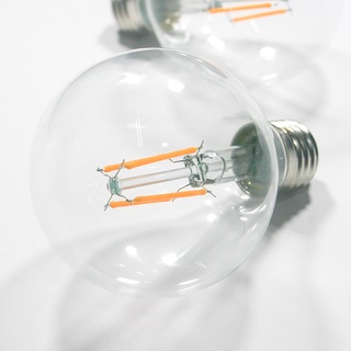Bóng bulb tròn G80 LED dây tóc