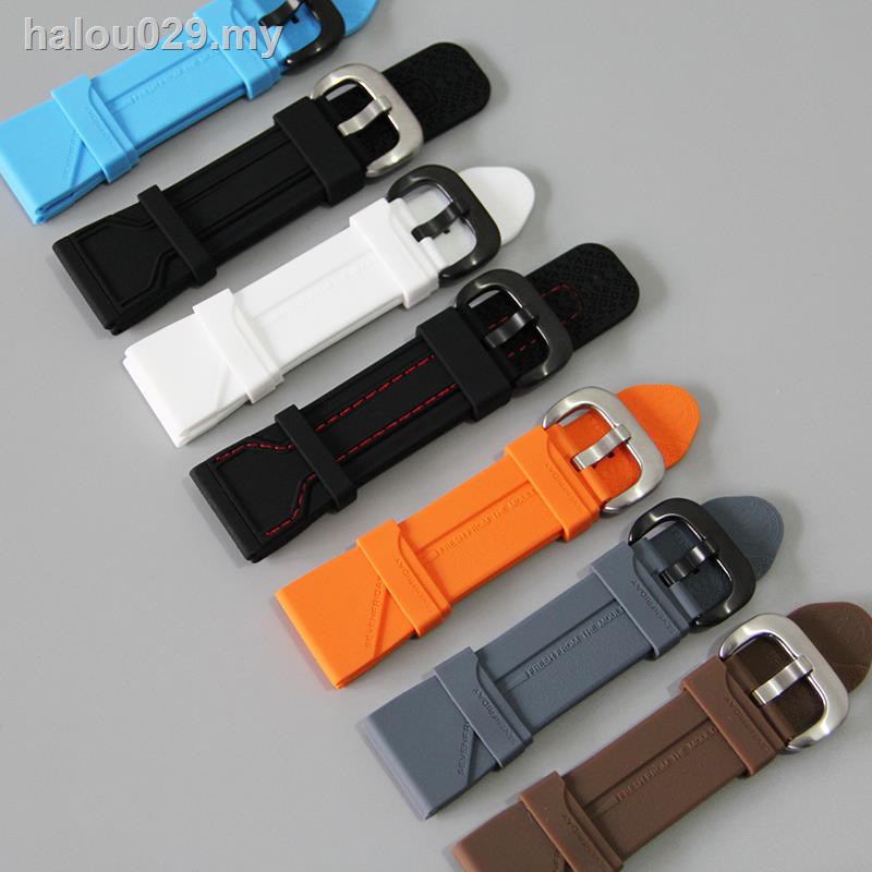 Dây Đeo Đồng Hồ Bằng Cao Su silicone Chống Nước 28mm m1m2p2p3q