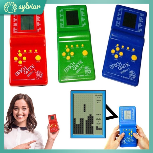 Máy Chơi Game Cầm Tay Cổ Điển Màu Sắc Ngẫu Nhiên Cho Bé