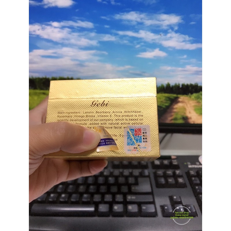 KEM DƯỠNG DA BAN NGÀY YANGGE GEBI ĐÀI LOAN 15ML LÀM SÁNG, NÂNG CƠ, SĂN CHẮC, CẢI THIỆN LÀN DA XỈN MÀU, DƯỠNG ẨM DA | BigBuy360 - bigbuy360.vn