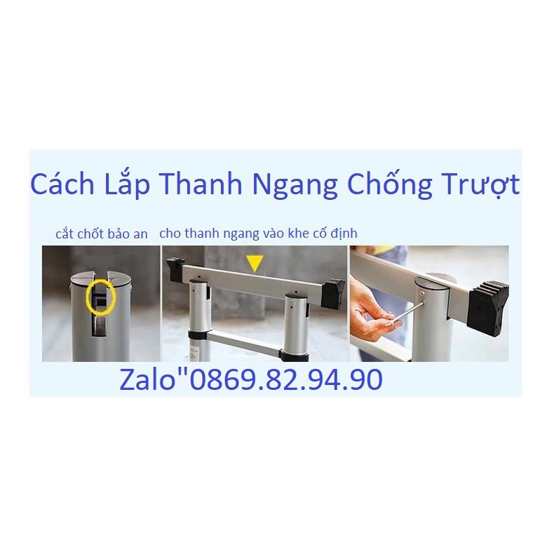 Thang Nhôm Rút 3.2M - Dùng Cho Gia Đình