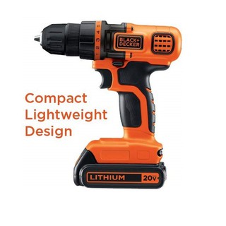 Máy khoan vặn vít dùng pin Black Decker LDX120C