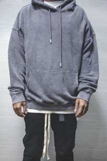 [ SALE SẬP SÀN ] Washed grey hoodie