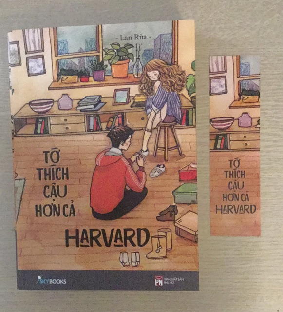 [ Sách ] Tớ Thích Cậu Hơn Cả Harvard - Lan Rùa - Tặng Kèm Bookmark 2 mặt