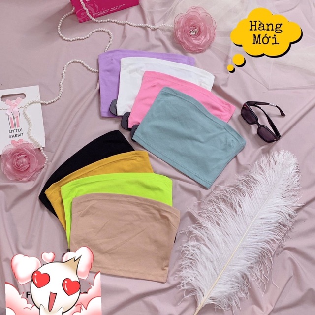 [ Mã WASTAPR giảm 10K đơn 50K] Áo ống croptop nhiều màu Freesize dưới 53kg - Carotshop | BigBuy360 - bigbuy360.vn