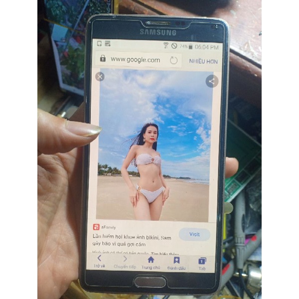Điện thoại samsung galaxy note 4 cũ