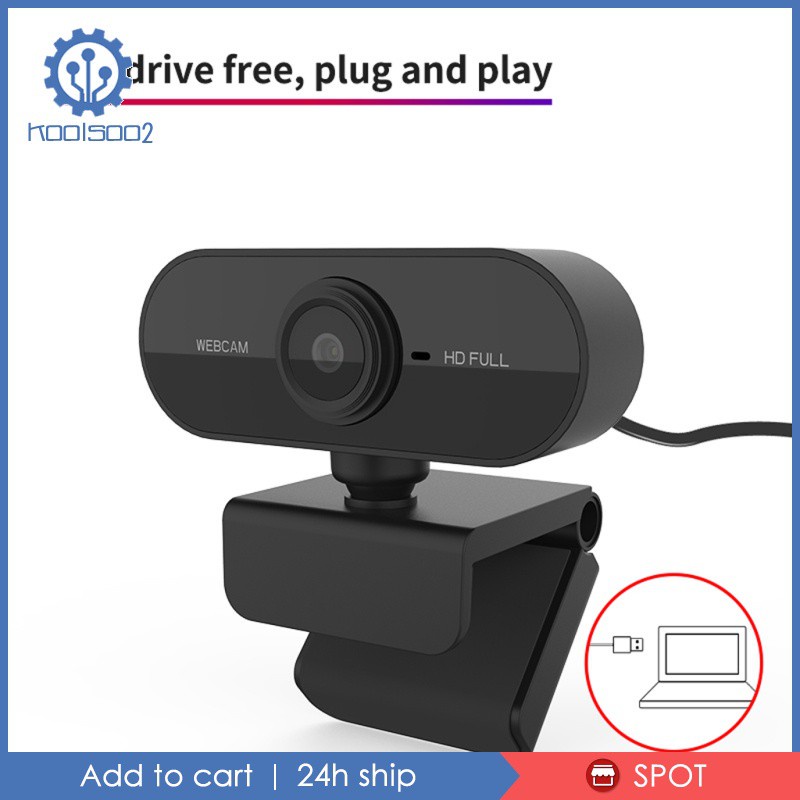 Webcam Koolsoo2 1080P HD Tự Động Lấy Nét Có Micro Mới