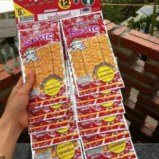 1 lốc mực bento thái