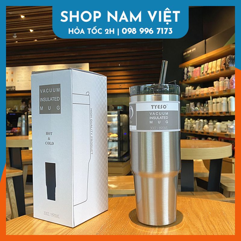 Ly Giữ Nhiệt Cao Cấp Tyeso 890ml