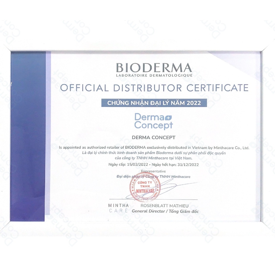 Gel rửa mặt tạo bọt, không chứa xà phòng Bioderma Sebium Gel Moussant 200ml/500ml