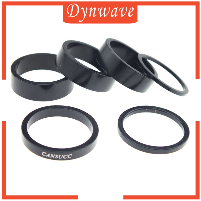 Bộ 6 Vòng Đệm Phuộc Trước Điều Chỉnh Chiều Cao Cho Thân Xe Đạp 1-1 / 8 &quot;