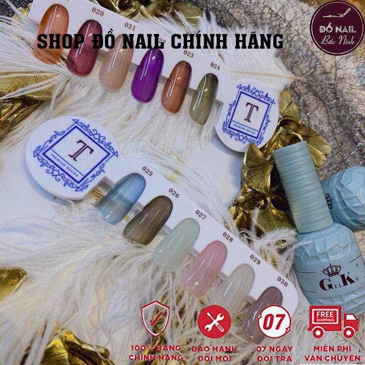 [Sơn Chính Hãng] Sơn Gel Thạch GK - Toàn Các Tone Màu Đẹp