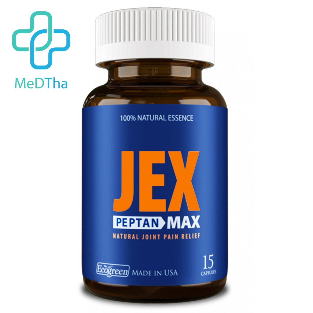 JEX MAX (Ecogreen) - Giúp giảm đau xương khớp, Bổ khớp, Tái tạo sụn khớp và Xương dưới sụn [Chính Hãng]