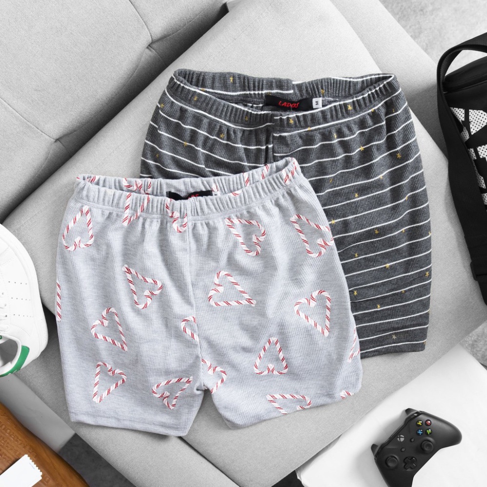 Quần đùi thun nam không túi mặc ở nhà 4YOU 4040