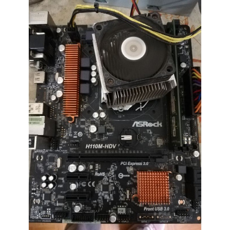 Main  h110 không lên hình. Quạt chạy. Đẹp như mới