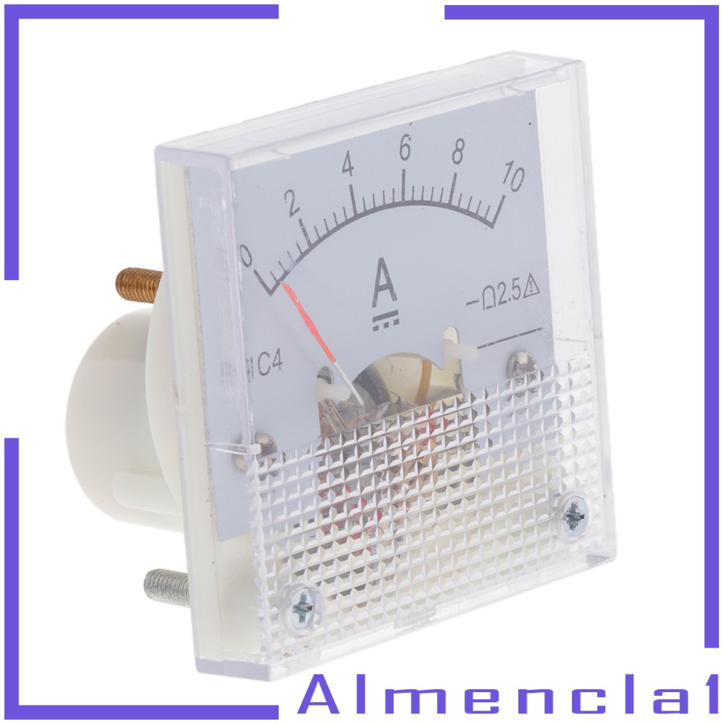Bảng ampe kế đo dòng điện DC Amp/ 0-1A/ 2A/ 3A/ 5A/ 10A