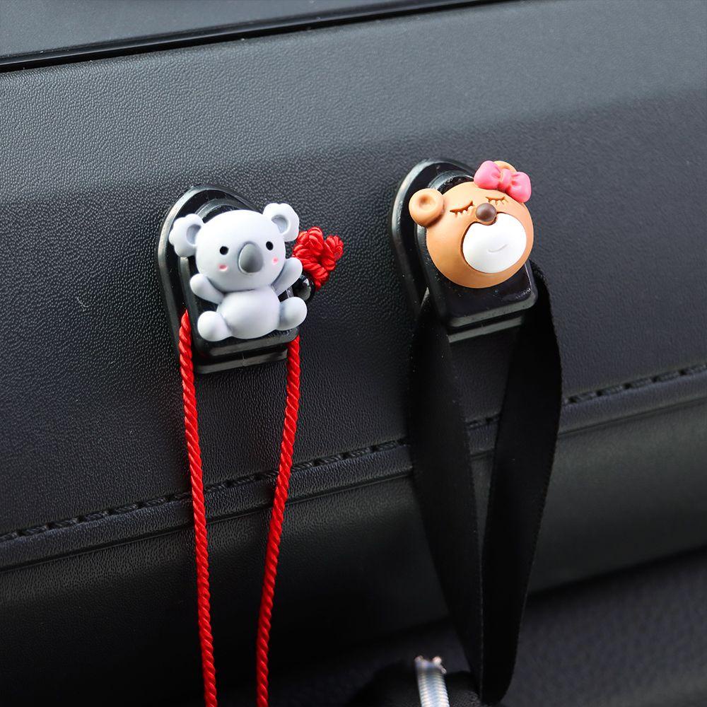 Móc Treo Khăn Mini Bằng Nhựa Gắn Xe Hơi Tiện Dụng