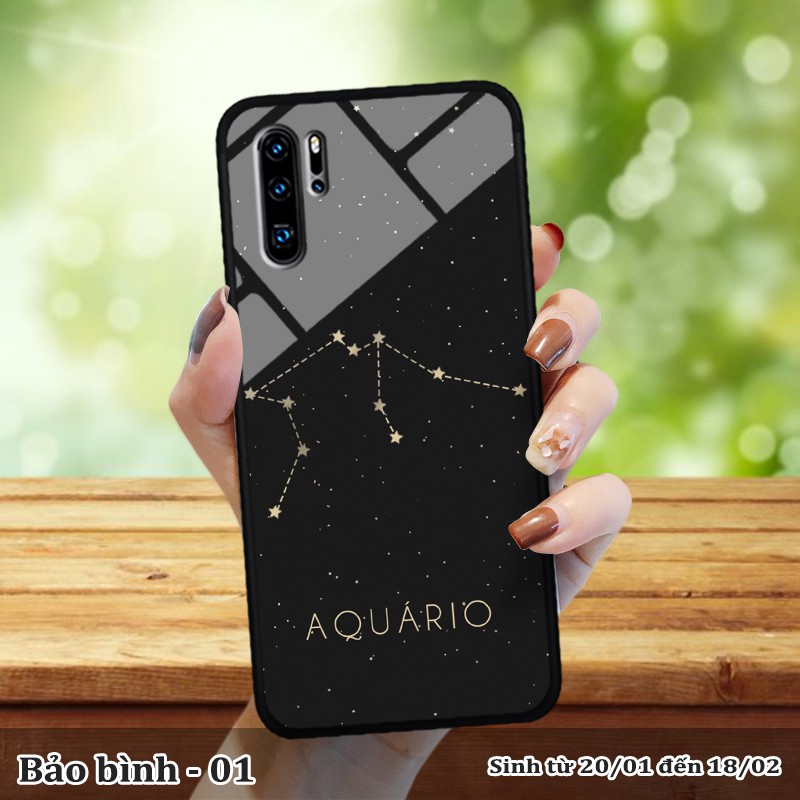 Ốp kính HUAWEI P30 PRO in cung hoàng đạo