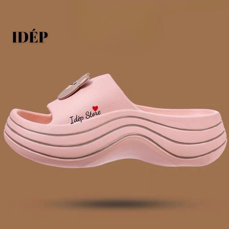 Dép bánh mì Baya CC độn cao 5cm nữ quai ngang chất EVA siêu nhẹ thời trrang Maipy Shop D225