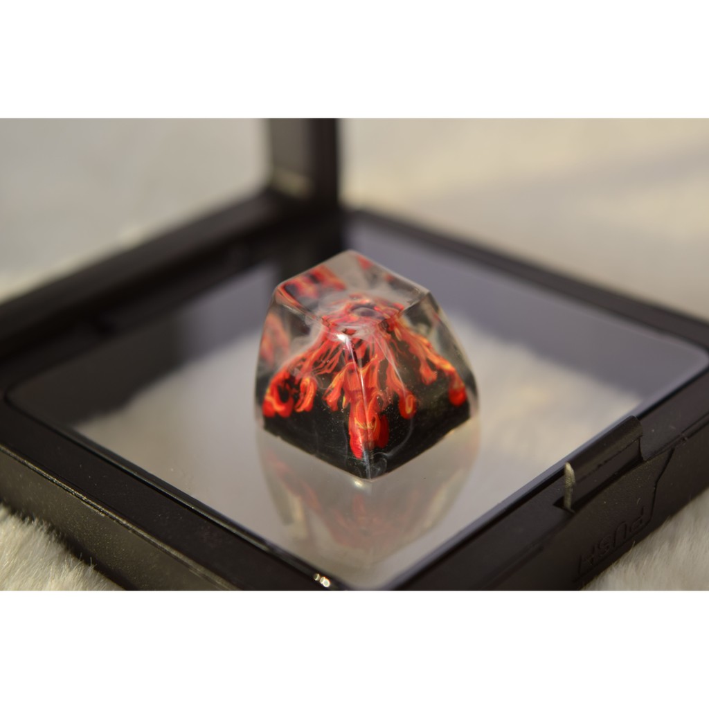 Keycap núi lửa