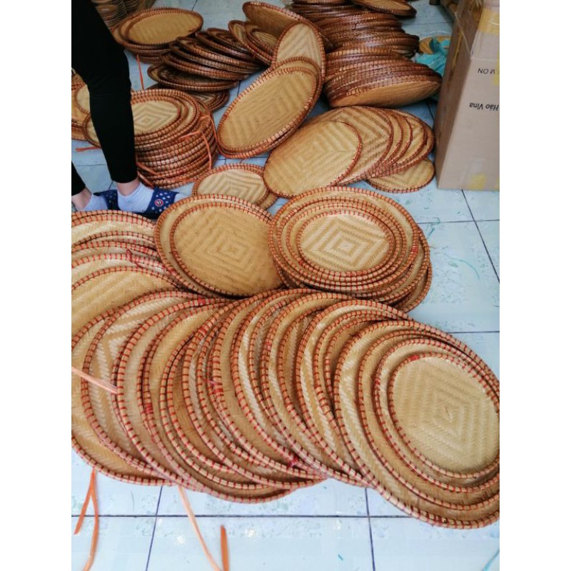 Combo 20 mẹt size 20cm viền đỏ