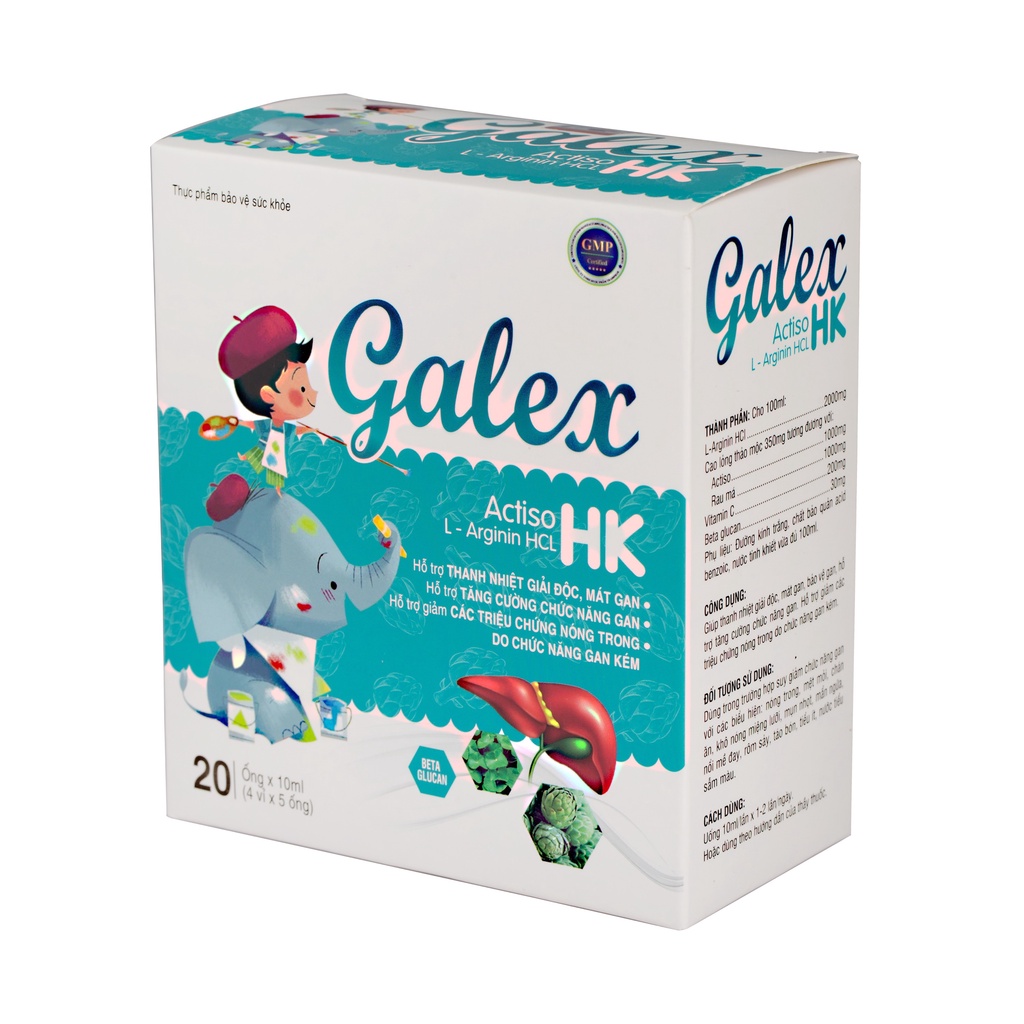 1 HỘP ỐNG SIRO GALEX HK