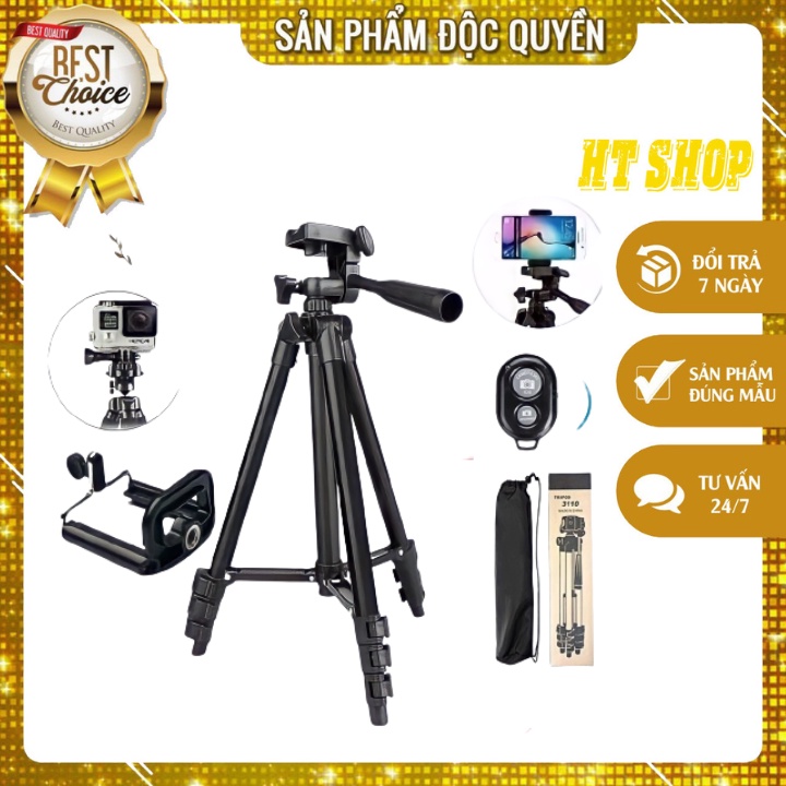 [ Cao Cấp ] Gậy Chống Dung Điện Thoại Máy Ảnh Tripod 3110,Tripod 3120,Tripod3366,Tripod 3388,VCT 528
