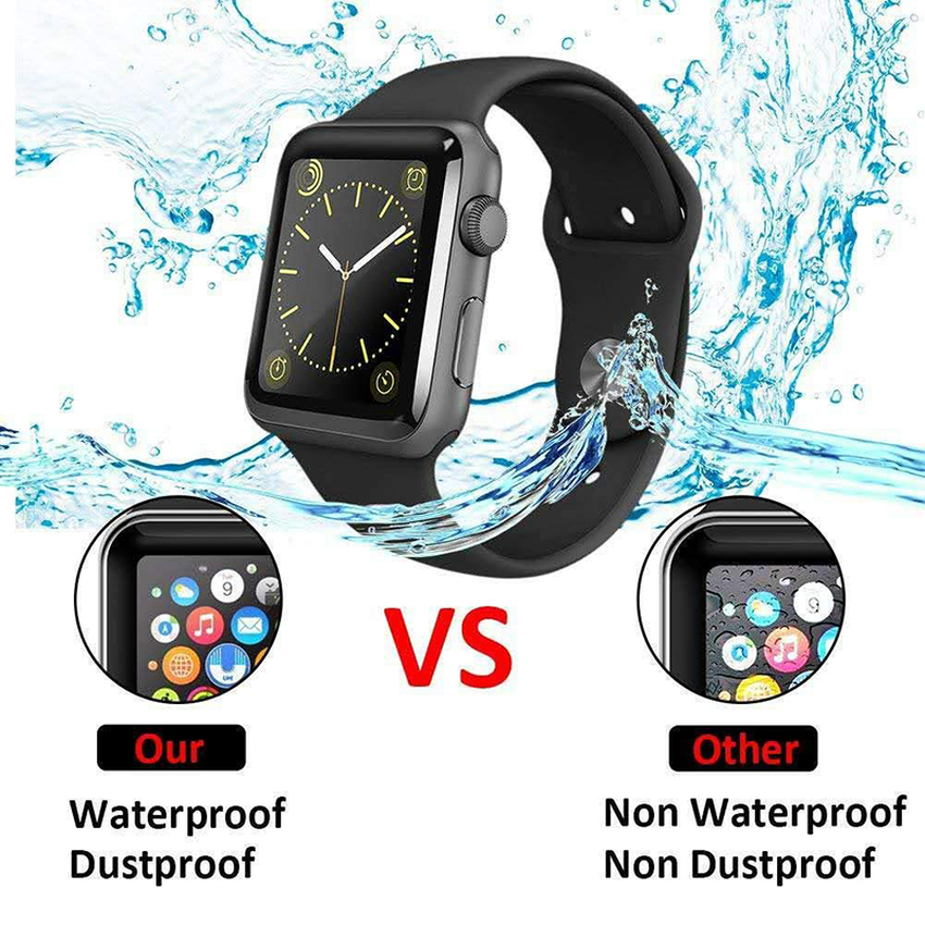 Miếng dán bảo vệ màn hình chống nước Screen Protector Stickers for iWatch 40mm 44mm 42mm 38mm cho Apple Watch Series 6 SE 5 4 3 2 1