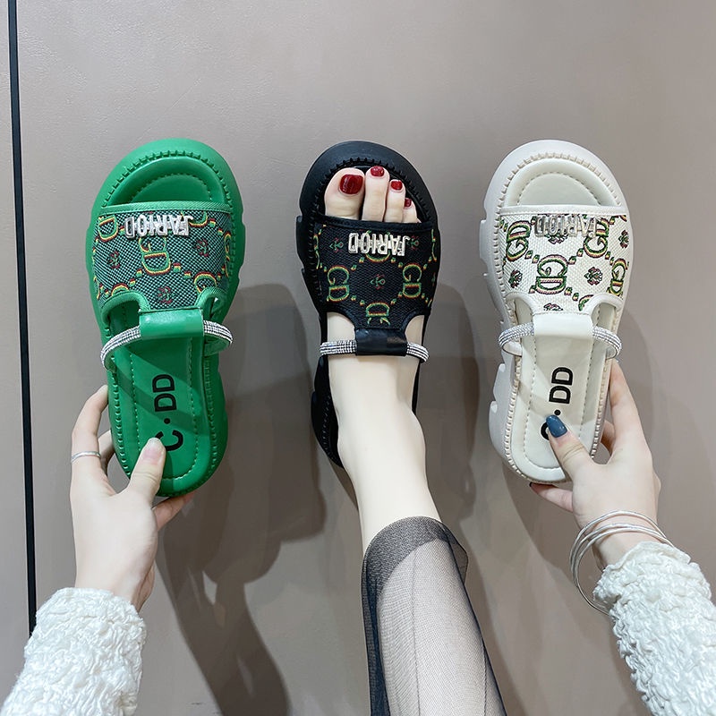 Giày Sandal Thể Thao Đế Dày Mềm Thời Trang