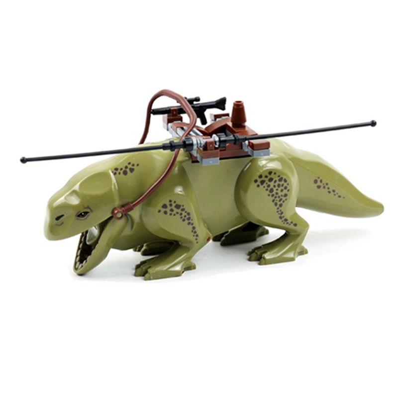 Mô hình đồ chơi lắp ráp Tauntauned Jabbaed Dewbacked Crocodile Wolf Droidekas