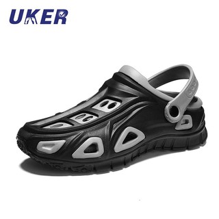 Giày Sandal Phối Lỗ Thời Trang Mùa Hè Đơn Giản Dễ Phối Đồ Phong Cách Hàn Quốc Cho Nam