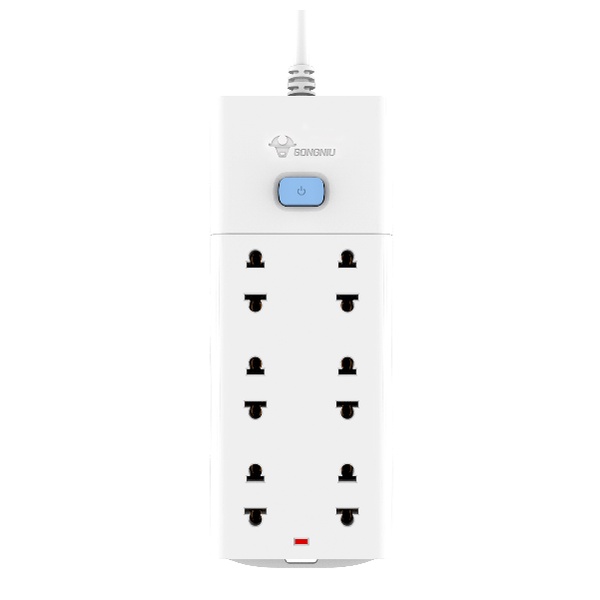 Ổ cắm điện đa năng Gongniu GNVN V1060-1080- Công suất 10A/250V/2500W - Hàng chính hãng 100% bảo hành toàn quốc 3 năm