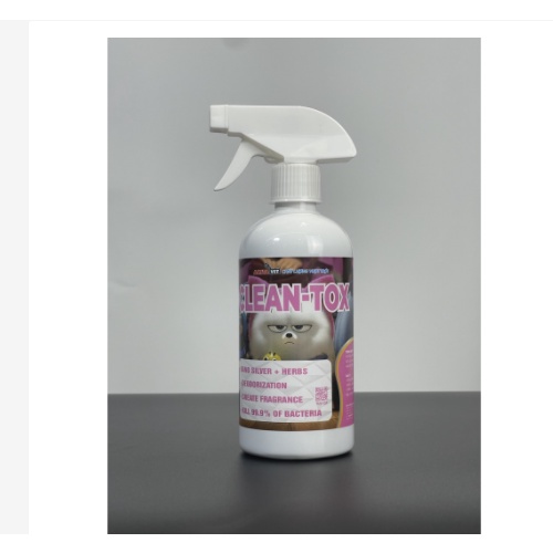 Xịt Khử Mùi Hôi Chó Mèo Clean Tox  Chai 500ml