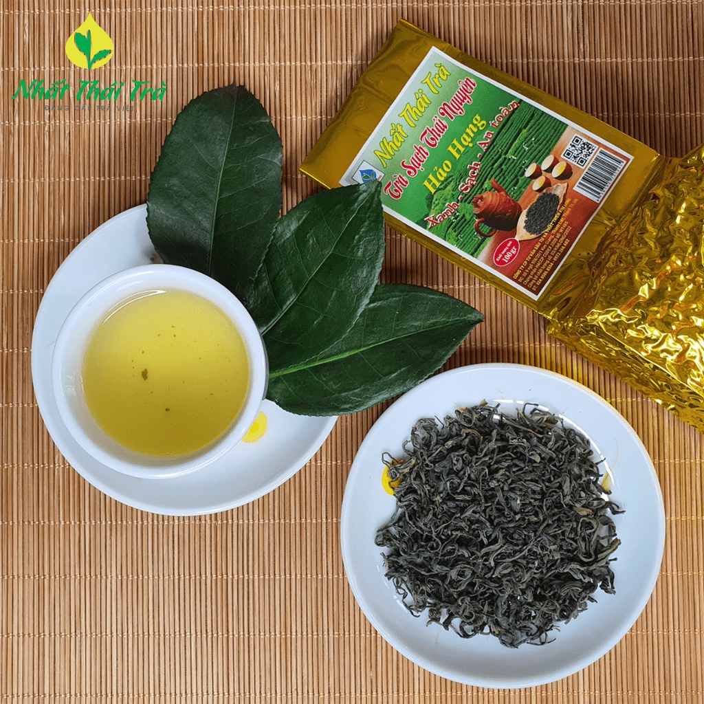 Chè Thái Nguyên Nhất Thái Trà 100gr kèm Hộp giấy cứng