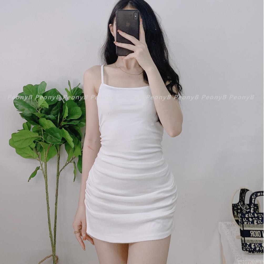 Váy ôm body hai dây sợi bún bóp eo sexy 3 màu. H.ANNN. Đầm body ulzzang nữ siêu xinh sexy | BigBuy360 - bigbuy360.vn