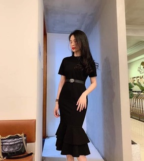 đầm body đuôi cá