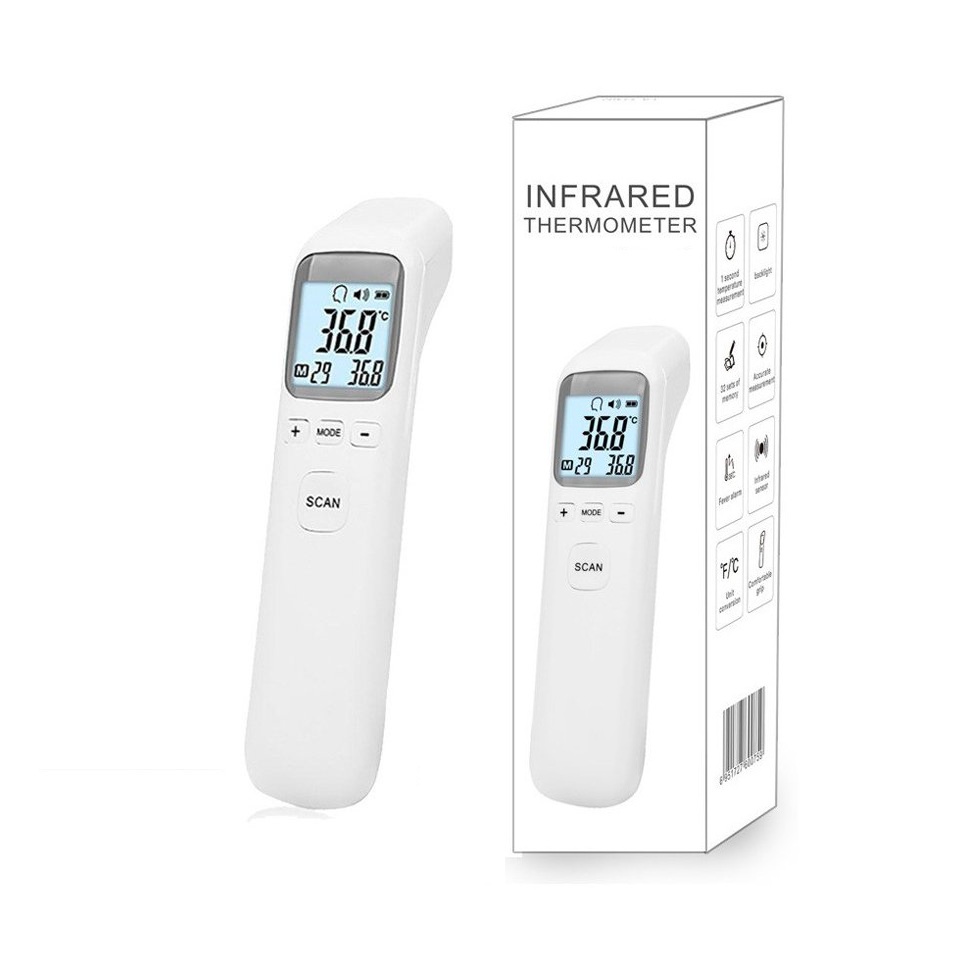 Nhiệt kế điện tử hồng ngoại đo trán, đo tai không tiếp xúc Thermometer