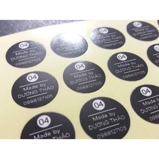 Tem nhãn decal GIẤY giá rẻ