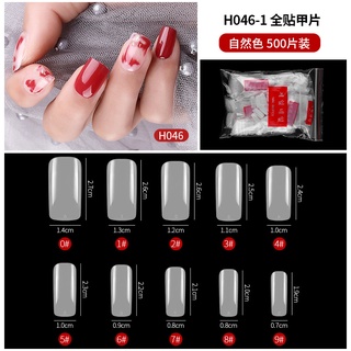 Set 500 Móng Tay Giả Kiểu Pháp