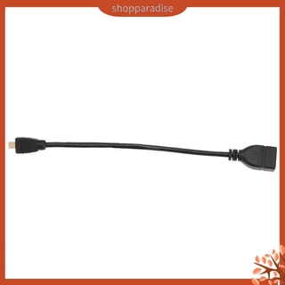 Cáp Chuyển Đổi Micro Hdmi Đực Sang Hdmi Cái 17cm