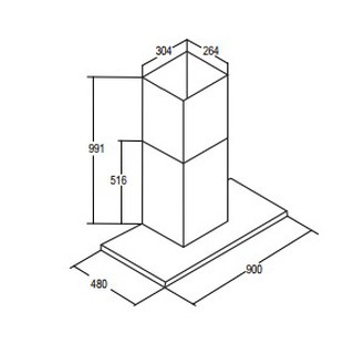 Máy hút mùi Bauer BC-70ED