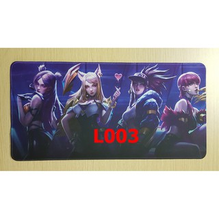 [combo] 3 lót chuột/mouse pad hình skin KDA Liên Minh Huyền Thoại