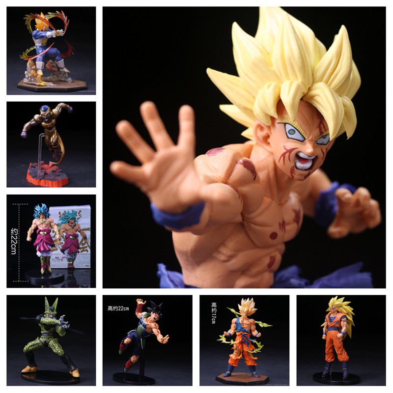 Mô hình vegeta tung đòn hủy diệt (dragonball)