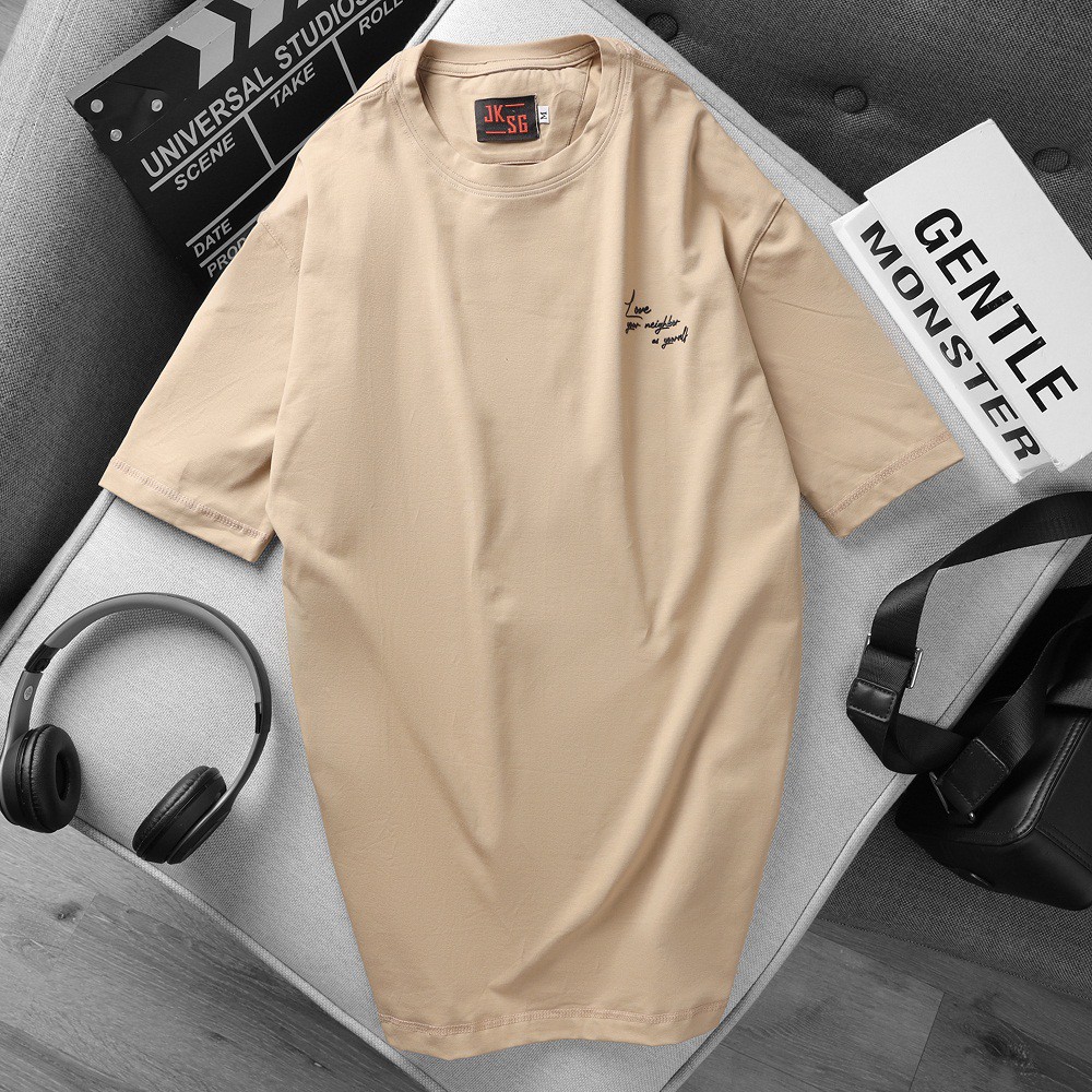 Áo Thun Cotton Cao Cấp Ngắn Tay Unisex, Chất Đẹp Co Giãn Tốt,Dày Dặn, Hình In Ý Nghĩa,Thời Trang Trẻ trung LOVE Neighbor