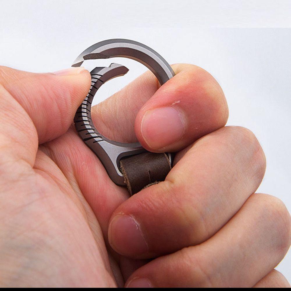 MUVAKO Móc Khóa Xe Hơi Bằng Hợp Kim Titan Cao Cấp