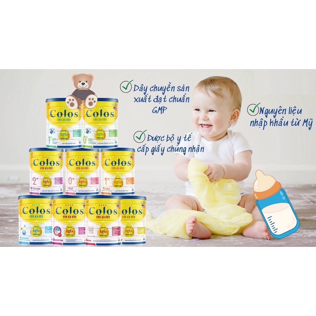 Lon Sữa Dê Colos Mom Goat Baby - Goat BA 800g