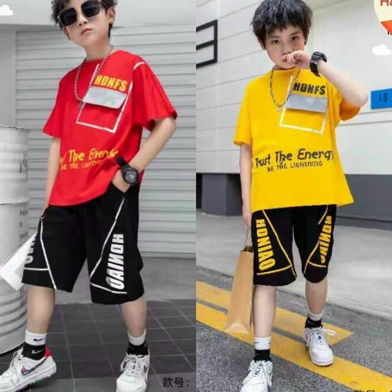 bộ bé trai túi hộp HDNF còn size 12kg