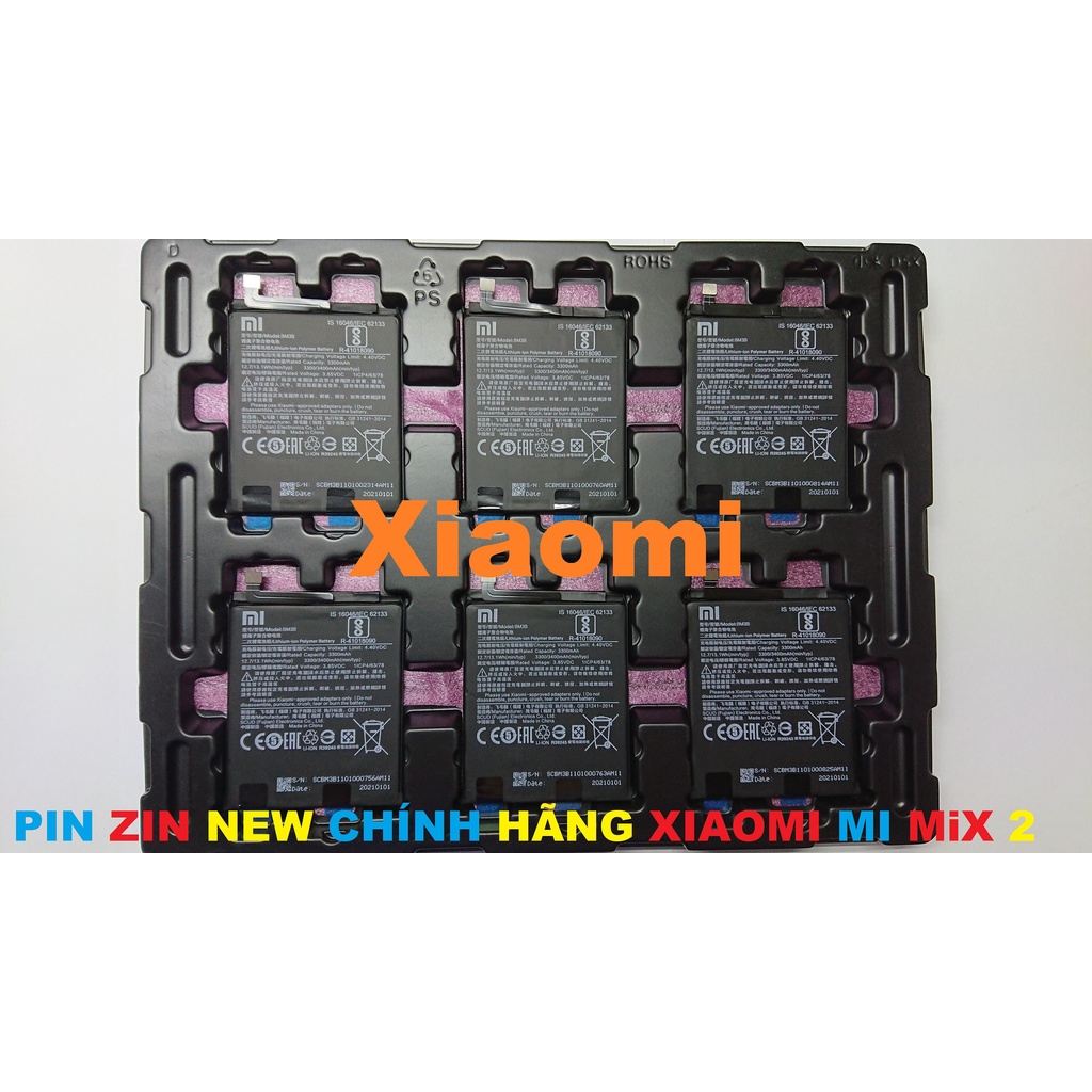 PIN ZIN NEW CHÍNH HÃNG CHO XIAOMI MI MIX 2-BM3B