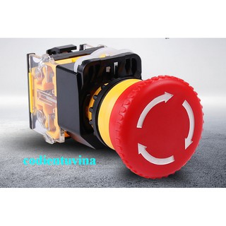 Nút Nhấn Dừng Khẩn Cấp LAY38-11ZS+STOP